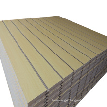 Groove/Slot Commercial Plywood/Melamine MDF for Decoration